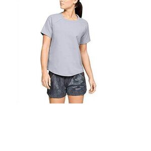 Under Armour Women's UA Terry MD Mod Gray Sweatshirt size medium new with tags